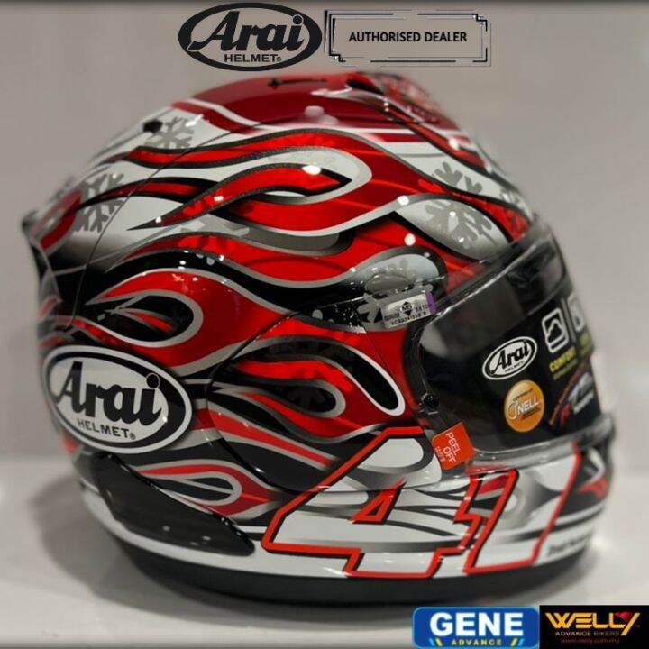 ARAI Rx7x Haga GP Top Performance Full Face Helmet 100% Original From ...