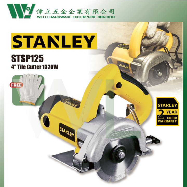 STANLEY STSP125 1320W 125mm Tile Cutter / marble tile cutter / mesin