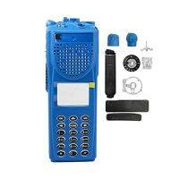 Blue Walkie-talkies Full-keypad Replacement Repair Cover Housing Case Kit For XTS3000 M3 Model 3 Two Way Radio