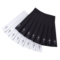 Xfhh Fashion Women Pleated Skirt High Waist Woman Mini Skirts Summer Harajuku Female Short Skirts Casual A-Line Ladies Dance