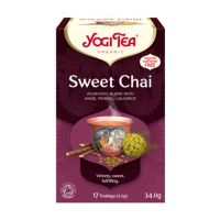 Yogi Tea ORGANIC Sweet Chai โยคี ชา ออแกร์นิก สวีทไช 2g x 17 teabags