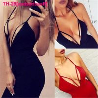 asdsadsaaff Vestido com decote em v cinta de espaguete feminino Clubwear sexy sem mangas costas cordões เข้ารูป senhoras Festa Verão