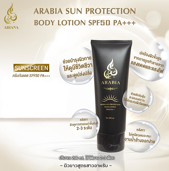 abiana-sun-protection-body-lotion-spf50-pa-อาเบียน่า-ครีมกันแดด-โลชั่น