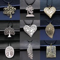 1 Piece Love tree of life pendant necklaces for women 2021 jewelry