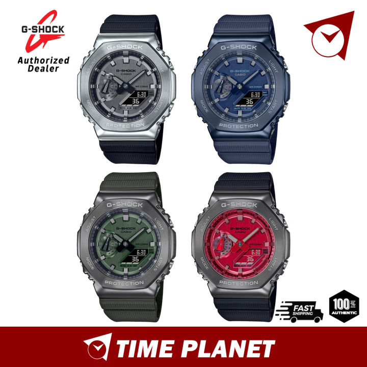 [OfficialWarranty] Casio G-Shock GM-2100 Series Men Watch GM-2100-1A ...