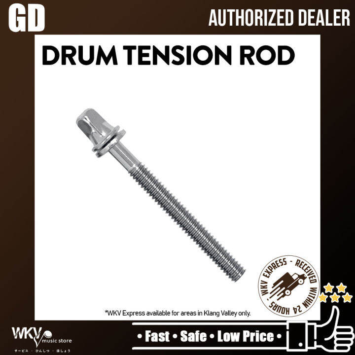 Drum Tension Rods with Washers / Drum Tension Screws / Bolts (Drum Tension Rod) Lazada