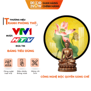 Đèn Hào Quang Phật In Tranh Trúc Chỉ DECORNOW 20,30,40 cm