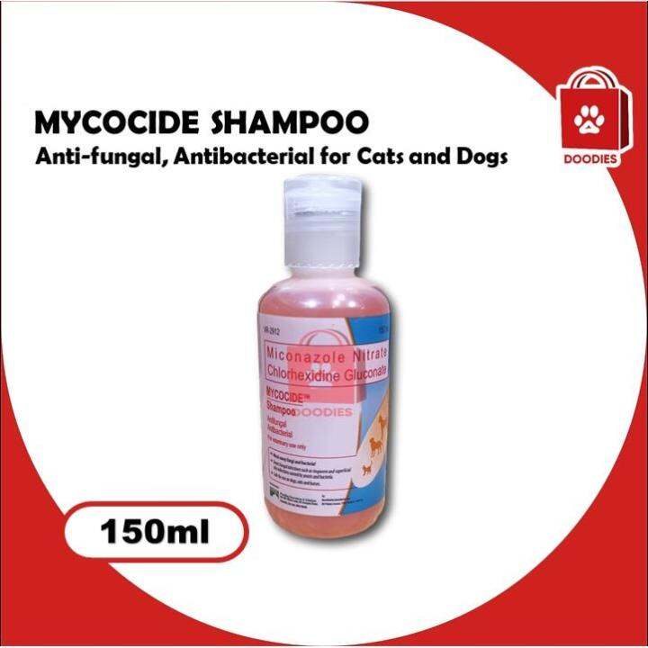 Mycocide Shampoo Antifungal Antibacterial for Cats Dogs 150ml Lazada PH