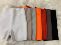 9 Colors Bandage Shorts White Black Grey Bandage Short Pants High Waist Top Quality Rayon Vintage Shorts