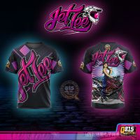 （Contact customer service to customize for you）JET LEE- LODICAKES TSHIRT Full Sublimation 3D T-Shirt Summer Short Sleeve Tee（Childrens Adult Sizes）