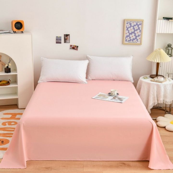 ผ้าปูที่นอนเตียงฤดูร้อนนุ่มพิเศษผ้าคลุมฟูก-hiasan-kamar-เตียงระบายความร้อนแบบระบายอากาศได้ผ้าปูที่นอนขนาดใหญ่แบบนอนพรมรองเตียงสีเดียวสำหรับบ้าน