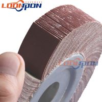 【CW】✘  150x25mm Bore Flange Flap Grinding Aluminum Oxide Sanding Mop Abrasive Polishing Disc for Metal Wood Thickness 25mm