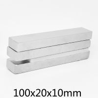 1/2PCS 100x20x10mm Block Super Strong Powerful Magnets N35 Longer Neodymium Magnet 100x20x10 Permanent NdFeB Magnets 100x20x10