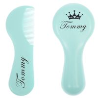 ✴ MIYOCAR Personalized Baby Hair Brush and Comb Set (2-Piece) for Newborns and Toddlers