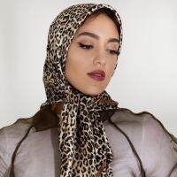 Satin Headscarf Women Summer Silk Foulard Bandana Cheveux Soft Neckerchief Hijab Hair scarves for ladies 90x90cm