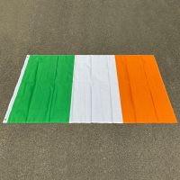 aerlxemrbrae flag Ireland Flag 90*150cm / 3*5 FT Big Hanging Ireland Eire National Country Flag Banner