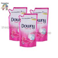 Downy ดาวน์นี่ ผลิตภัณฑ์ซักผ้าชนิดน้ำ กลิ่นการ์เด้นบลูม ชนิดเติม 600มล.(แพ็ค 3 ถุง)