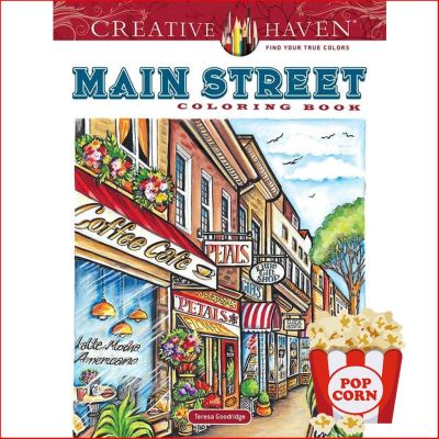 make us grow,! >>> Creative Haven Main Street Coloring Book (Creative Haven Coloring Books)