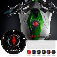 ✴ for KAWASAKI VERSYS 650 ZX10R ER6N/F ZX-6R Z750 Z800 Z1000 NINJA H2 ZX14R Motorcycle Racing Quick Release Tank Fuel Case Gas Cap