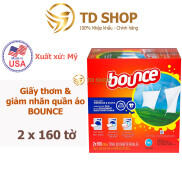 NK Mỹ Giấy sấy thơm quần áo Bounce Sheets Outdoor Fresh - TD Shop