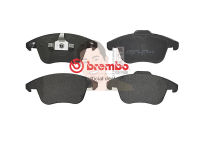 P61 086B ผ้าเบรก-F-แท้ BREMBO รุ่น BLACK : Citroen C4 06-&amp;gt;, DS4 11-&amp;gt;, BLACK 06-&amp;gt; การันตีคุณภาพมาตรฐานโดย " เครอป อะไหล่ยนต์"