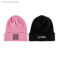 【หมวก】 【BLACKPINK แท้จริง】 BLACKPINK IN YOUR AREA BEANIE หมวกบีนนี่แฟชั่น