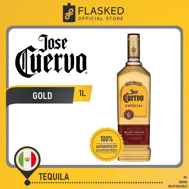 Jose Cuervo Gold Tequila 1L | Lazada PH