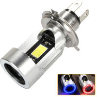 Daytime Hi/Lo Eye Running Beam Angel Bulb H4 LED Headlight