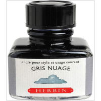 J HERBIN Fountain Pen Inks Gris nuage (C13008T) / น้ำหมึกสำหรับปากกาหมึกซึม สีเทาฟุ้ง แบรนด์ J HERBIN จากประเทศฝรั่งเศส