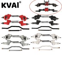 SCX10เพลาแบบตรง I เปลี่ยนเป็นเพลาล้อหลังหน้าพอร์ทัล SCX10 I II พร้อมข้อต่อพวงมาลัย1/10ตีนตะขาบ RC ชิ้นส่วนอัพเกรดตามแนวแกน