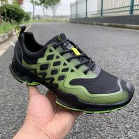 ▦✼ New Arrival Men 39;s Golf Shoes Outdoor Breathable Sports Shoes Male Color Matching Lace Up Golf Sneakers 39 44