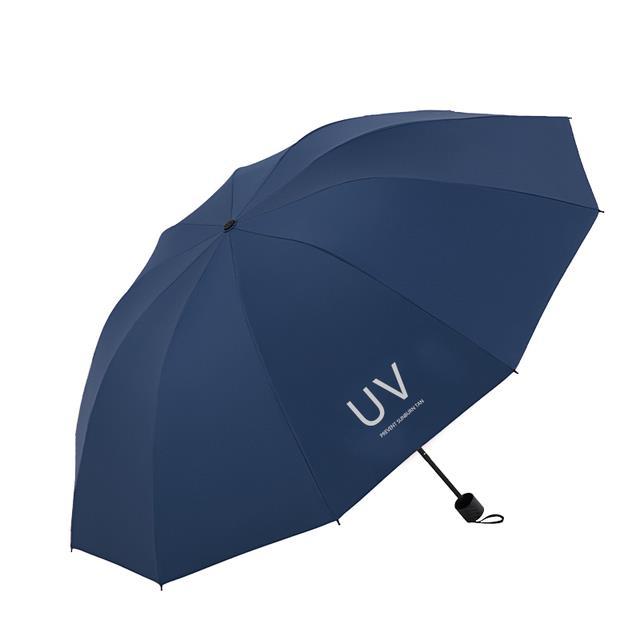 cc-leaf-uv-creativity-fully-umbrella-thickness-buckle-anti-sun-exposure-sunshade-black-coating