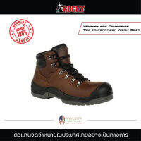 Rocky - Worksmart Composite Toe Waterproof Work Boot [ Brown ] ของแท้ รองเท้าเซฟตี้ รองเท้าผู้ชาย รองเท้าทหาร รองเท้าตำรวจ รองเท้าช่าง รองเท้ากันลื่น