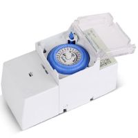 SUL181H Mechanical Timer Switch 220V 16A Din Rail Mount 24H 8 Settings ManualAuto Controller Time Relay Wholesalse