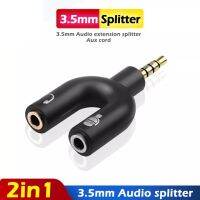 3.5 mm jack 3 pins for connecting mic and headphones 1 out 2