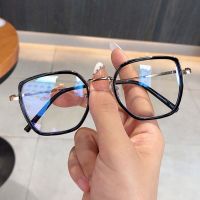 【cw】 Computer Goggles Blue Light Blocking Glasses Women Men Transparent Opticos Eyeglasses Vintage Square Frame Eye Protection Glasse