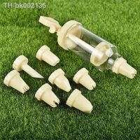 ✽ Confectionary Cookie Tips Pastry Nozzles Plastic Cream Nozzle Cream Gun DIY Pastry Syringe Extruder Kitchen Gadgets