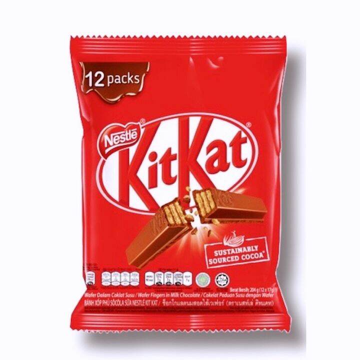 Nestle Kit Kat FUN PACK 204g (12 X 17g) Lazada