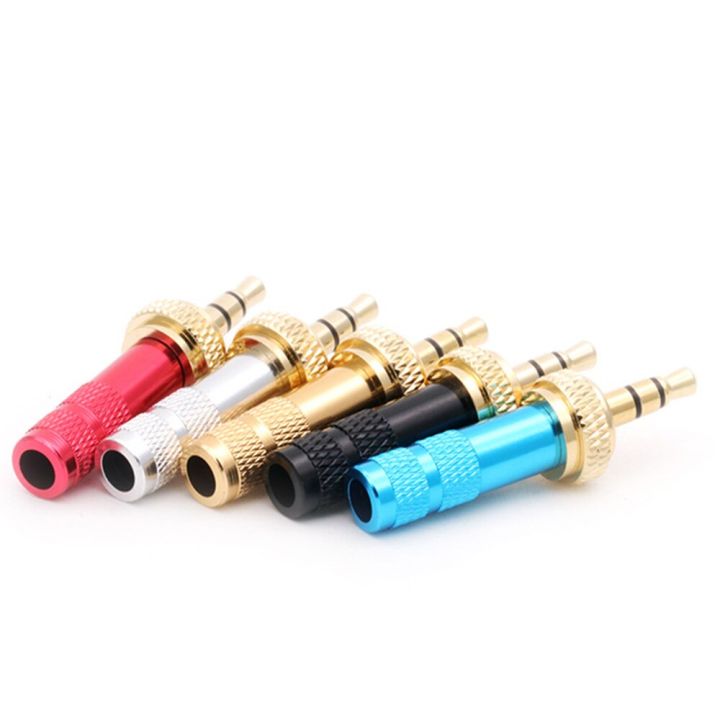 10pcs-mini-jack-3-5mm-3poles-stereo-jack-plug-screw-lock-soldering-audio-connector-for-diy-stereo-headset-earphone