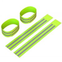 Night Running Riding Traffic Safety Travel Protection Wrist Reflective Elastic Elastic Band Warning Ring Safety Cones Tape