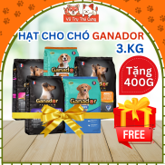3Kg tặng 400g Thức ăn hạt cho Chó con, Chó trưởng thành Ganador 3Kg
