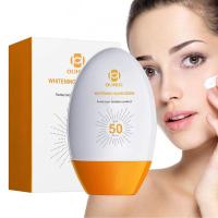 Facial Body Sunscreen Whitening Sunblock Skin Protective Cream Non-greasy SPF 50 Brightening Sunscreen Lotion For Summer