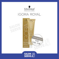 ครีมเปลี่ยนสีผม Schwarzkopf Professional Igora Royal Absolutes ชวาร์สคอฟ โปรเฟชชั่นแนล อีโกร่า รอแยล แอบโซลูท 60 ml