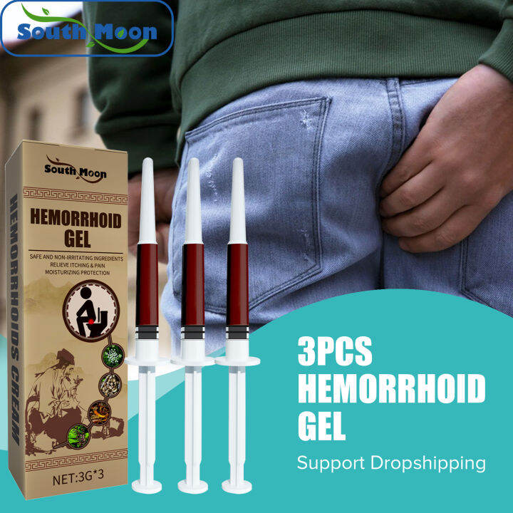 Hemorrhoids Treatment Agent Gel Herbal Powerful Relieve Hemorrhoids Pain Internal Piles External