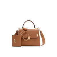 ALDO PORSHA TOP HANDLE - BROWN