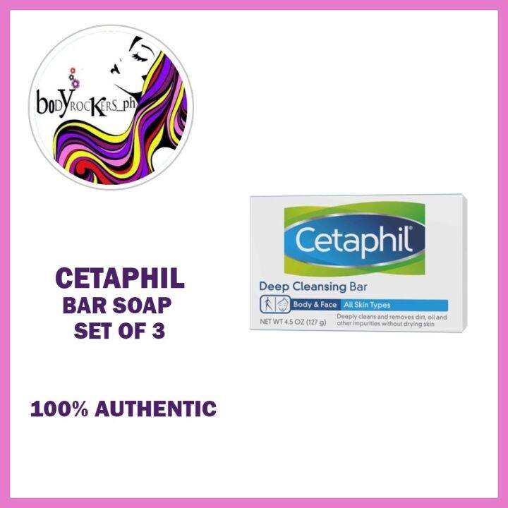 Cetaphil Bar Soap Set of 3♂ Lazada PH
