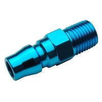 หัวปลั๊กลมอลูมิเนียม 20PM  Aluminum Air Plug 20Pm Blue