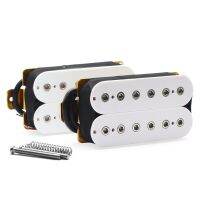 6 String Electric Guitar Pickups Humbucker Dual in Line Adjustable 12pcs Hex Screw Pickup White