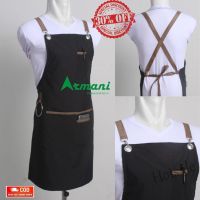 【hot sale】✎ D13 KATUN Apron/apron Barista Cooking Food Drink Restaurant Cafe Cotton Material