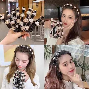 Headband for women new design braided hair headband korean style hair band  clips for hair accessories for women head bands for women sale hairband for  women with wig korean hair accessories hairband